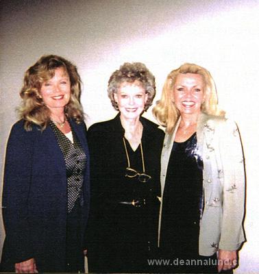 Marta Kristen, June Lockhart and Deanna Lund