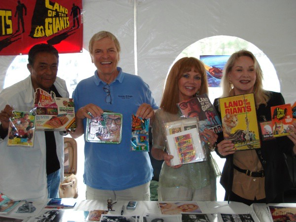 Don Marshall, Gary Conway, Deanna Lund and Heather Young at the Chiller Theatre Expo, April 2009